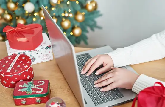 Kerstbloemen online bestellen als kerstcadeautje