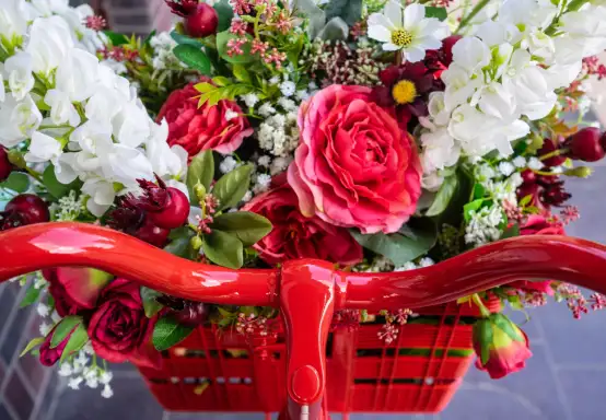 Valentijnsboeket bloemen bezorgen met gratis verzending