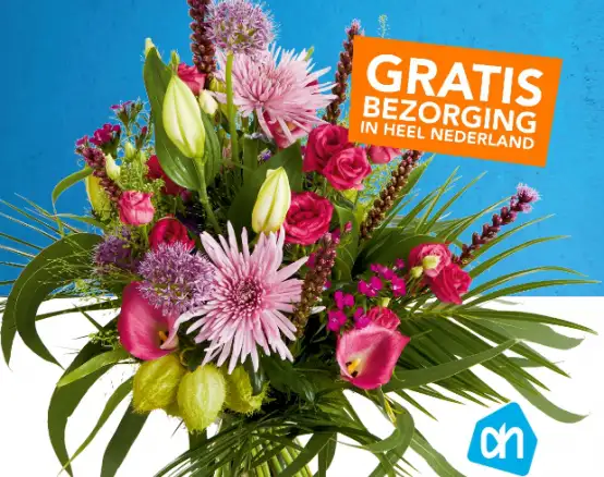 Bloemen bestellen van AHbloemen met gratis verzending