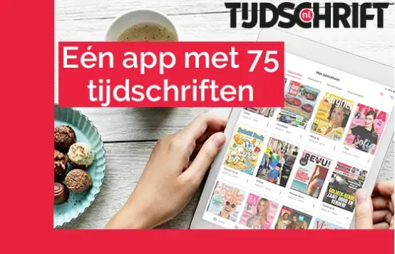 Vaderdag cadeau tip met een abonnement op een app waarin je wel 75 tijdschriften kunt lezen